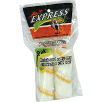 Paquet de deux manchons de rouleau pour boiserie en Perlon, Nap 10 mm (3/8"), 101,6 mm (4") l M & M Nord Ouest Inc