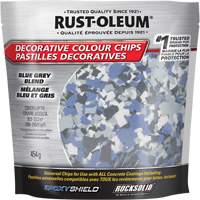 Decorative Colour Chips, 474 g, Bag, Blue/Grey KQ256 | M & M Nord Ouest Inc