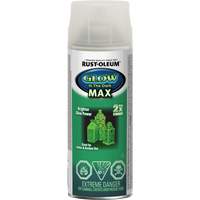 Specialty Glow-in-the-Dark Max Paint, Aerosol Can, Clear M & M Nord Ouest Inc