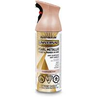 Universal&reg; Pearl Paint & Primer In One Spray Paint, Champagne Pink, Metallic, Aerosol Can M & M Nord Ouest Inc