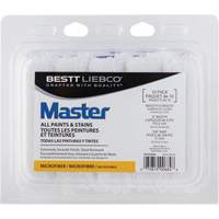 Couvre-rouleau en microfibre Master, Nap 10 mm (3/8"), 101,6 mm (4") l M & M Nord Ouest Inc