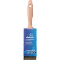Pinceau pour murs et garnitures 100% One Coat, Polyester, Manche Bois, Largeur de 2" M & M Nord Ouest Inc
