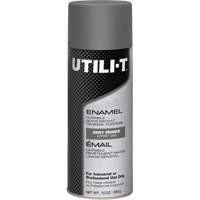 UTILI-T General Purpose Enamel Spray Paint, Grey Primer, 10 oz./283 g, Aerosol Can M & M Nord Ouest Inc