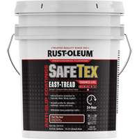 SafeTex&reg; Easy-Tread Acrylic Coating, 4 gal., Water-Based, Flat/Textured, Red M & M Nord Ouest Inc