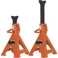 872B Jack Stands, Locking Handle/Ratchet, 12 Ton(s) Capacity, 19-1/4" - 28-1/3" H M & M Nord Ouest Inc