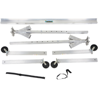 Grue mobile ajustable en aluminium, 12' lo, Capacit&eacute; 2000 lb (1 tonne) M & M Nord Ouest Inc