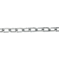 Chaîne &agrave; maillon droit, Acier &agrave; faible teneur en carbone, 3/8" x 63' (19,2 m) l, Calibre 30, Charge d'utilisation 2650 lb (1,325 tonne) M & M Nord Ouest Inc