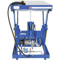 Table &eacute;l&eacute;vatrice &agrave; ciseaux hydraulique, Acier, 60" lo x 30" la, Cap. 3000 lb M & M Nord Ouest Inc