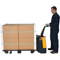 Fully Powered Electric Pallet Truck, 3000 lbs. Cap., 47" L x 25" W M & M Nord Ouest Inc