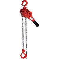 VQ Super Series Lever Hoist, 5' Lift, 2200 lbs. (1.1 tons) Capacity, Grade 100 Alloy Chain M & M Nord Ouest Inc