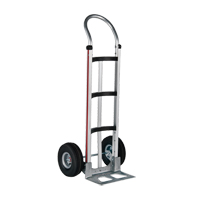 Knocked Down Hand Truck, Continuous Handle, Aluminum, 48" Height, 500 lbs. Capacity M & M Nord Ouest Inc