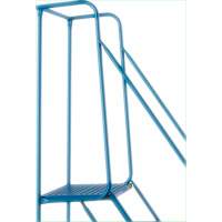 CSA-Certified Rolling Step Ladder with Locking Step, 8 Steps, 30" Step Width, 72" Platform Height, Steel M & M Nord Ouest Inc