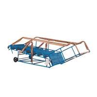 CSA-Certified Rolling Step Ladder with Locking Step, 8 Steps, 30" Step Width, 72" Platform Height, Steel M & M Nord Ouest Inc