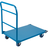 Chariots &agrave; tablettes/plateforme, Acier, 24" la x 36" p x 40" h, Capacit&eacute; de la plateforme 1300 lb M & M Nord Ouest Inc