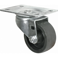 Light-Duty Caster, Swivel, 2-1/2" (63.5 mm), Polyolefin, 200 lbs. (91 kg.) M & M Nord Ouest Inc