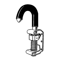 Crochet pour c&acirc;ble simple, 2/ens M & M Nord Ouest Inc