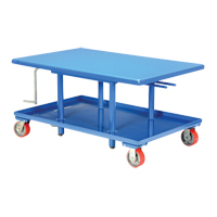 Post Lift Table, 42" L x 30" W, Steel, 2000 lbs. Capacity M & M Nord Ouest Inc