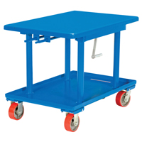 Hydraulic Lift Table, 24" L x 36" W, Steel, 2000 lbs. Capacity M & M Nord Ouest Inc
