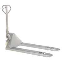 Pallet Truck, Stainless Steel, 48" L x 27" W, 5500 lbs. Capacity M & M Nord Ouest Inc