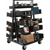 Chariots Adjust-A-Tray, 30" x 38" x 64", Capacit&eacute; 2500 lb M & M Nord Ouest Inc