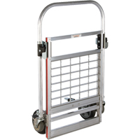 Four Wheel Folding Platform Truck, Aluminum, 750 lbs., 31" L x 23-1/4" W, 39" High M & M Nord Ouest Inc