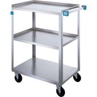 Shelf Cart, 3 Tiers, 21" W x 39" H x 49" D, 500 lbs. Capacity M & M Nord Ouest Inc