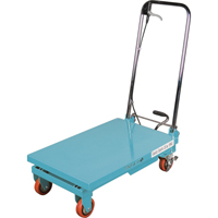 Heavy-Duty Hydraulic Scissor Lift Table, 27-1/2" L x 17-3/4" W, Steel, 330 lbs. Capacity M & M Nord Ouest Inc