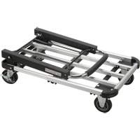 Chariots &agrave; plateforme pliants, Aluminium, 300 lb, 28" lo x 16" la, Hauteur 32" M & M Nord Ouest Inc