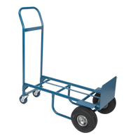 Convertible Deluxe Hand Truck, Steel, 800 lbs. Capacity M & M Nord Ouest Inc