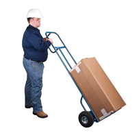 Diable haut de luxe, Prise En P, Acier, Hauteur de 72", Capacit&eacute; 700 lb M & M Nord Ouest Inc