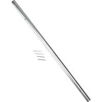 Trousse d'essieu de 18" pour diable en aluminium M & M Nord Ouest Inc