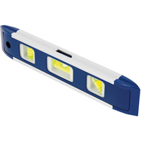 Niveau torpille, 9" lo, Aluminium, 3 fioles, Magn&eacute;tique M & M Nord Ouest Inc