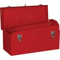Heavy-Duty Tool Box, 8-1/2" D x 20" W x 9-1/2" H, Red MLN523 | M & M Nord Ouest Inc