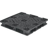 Palettes empilables &agrave; double plancher, Acc&egrave;s de Quatre c&ocirc;t&eacute;s, 48-7/10" lo x 45,7" la x 7-1/2" h M & M Nord Ouest Inc