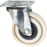 Roulettes sandwich, Pivotant, 5" (127 mm), Nylon, 440 lb (199,58 kg) M & M Nord Ouest Inc
