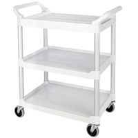 Service Utility Cart, 3 Tiers, 33" x 37" x 18", 200 lbs. Capacity M & M Nord Ouest Inc