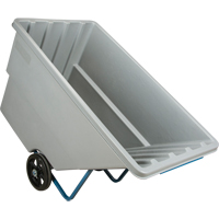 Tilt Truck, Polyethylene, 1.1 cu. yd., 1250 lbs. Load Capacity M & M Nord Ouest Inc