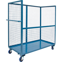 Chariot grillag&eacute; pour transport , Acier, 24" x 55" x 36", Capacit&eacute; 1200 lb M & M Nord Ouest Inc