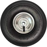 Roue pneumatique de rechange pour diable, 10" (254 mm), Capacit&eacute; de 350 lb M & M Nord Ouest Inc