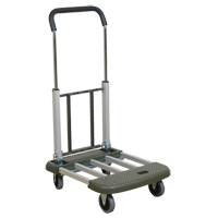 Telefolding Platform Truck, Aluminum, 330 lbs., 29-1/2" L x 17-1/2" W, 36-1/2" High M & M Nord Ouest Inc