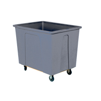 Box Truck, Polyethylene, 46" L x 34" W x 40" H, 25 cu. Ft. Volume, 600 lbs. Capacity M & M Nord Ouest Inc