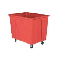 Box Truck, Polyethylene, 46" L x 34" W x 40" H, 25 cu. Ft. Volume, 600 lbs. Capacity M & M Nord Ouest Inc
