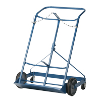 Chariot professionnel CC-2 pour deux bouteilles de gaz, Roues Caoutchouc moul&eacute;, Base de 16-7/8" la x 7-1/4" lo, 500 lb M & M Nord Ouest Inc