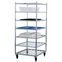 Shelf Cart, 7 Tiers, 28-1/2" W x 69" H x 32" D, 525 lbs. Capacity M & M Nord Ouest Inc
