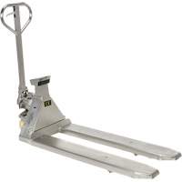 Scale Pallet Truck, 45.69" L x 21.875" W, 5000 lbs. Cap. M & M Nord Ouest Inc