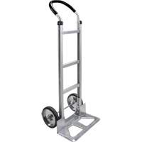 Knocked Down Hand Truck, Continuous Handle, Aluminum, 49-5/8" Height, 500 lbs. Capacity M & M Nord Ouest Inc