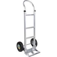 Knocked Down Hand Truck, Continuous Handle, Aluminum, 48" Height, 500 lbs. Capacity MO893 | M & M Nord Ouest Inc