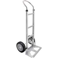 Knocked Down Hand Truck, Continuous Handle, Aluminum, 49-5/8" Height, 500 lbs. Capacity M & M Nord Ouest Inc