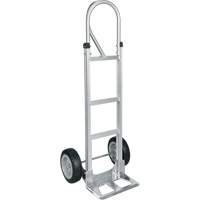 Knocked Down Hand Truck, P-Handle Handle, Aluminum, 52" Height, 500 lbs. Capacity MO898 | M & M Nord Ouest Inc