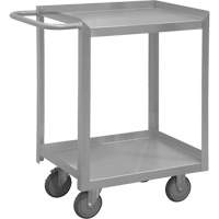 Chariot avec tablettes de calibre industriel, 2 Tiers, 24-1/8" la x 35" h x 42" p, Capacit&eacute; 1200 lb M & M Nord Ouest Inc